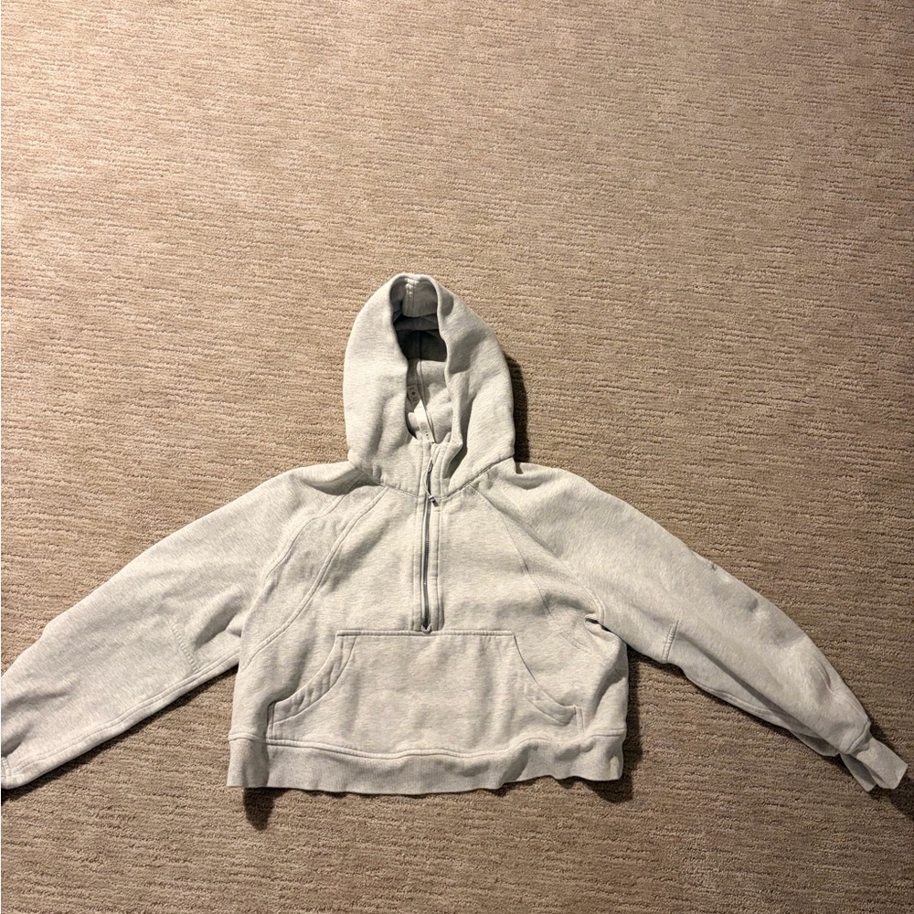 lululemon athletica Gray Hoodie Sweater